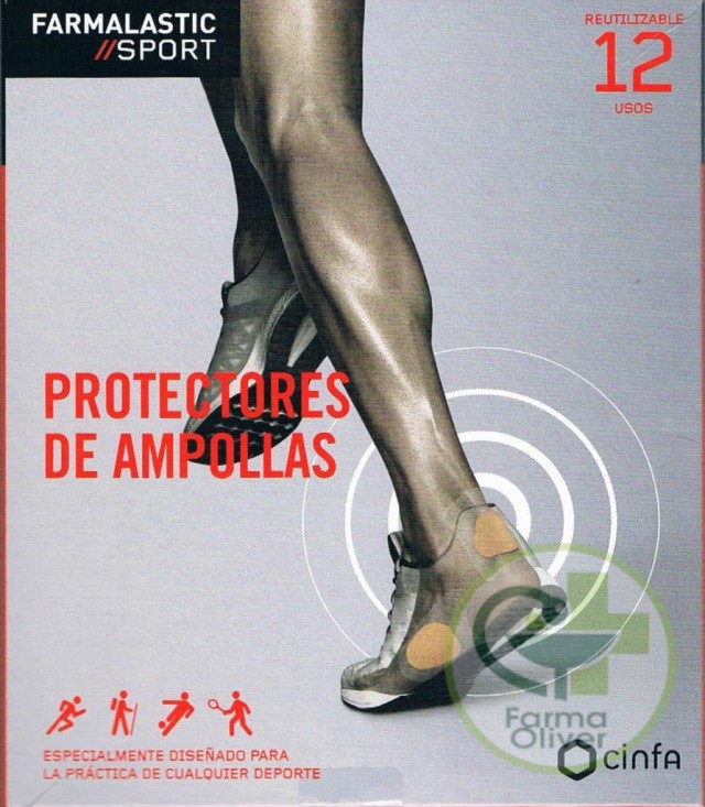 Protectores de Ampollas Farmalastic Sport