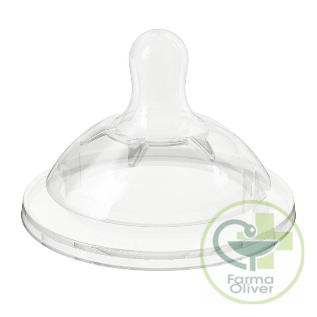 Tetina Chicco +4 Natural Flujo Regulable