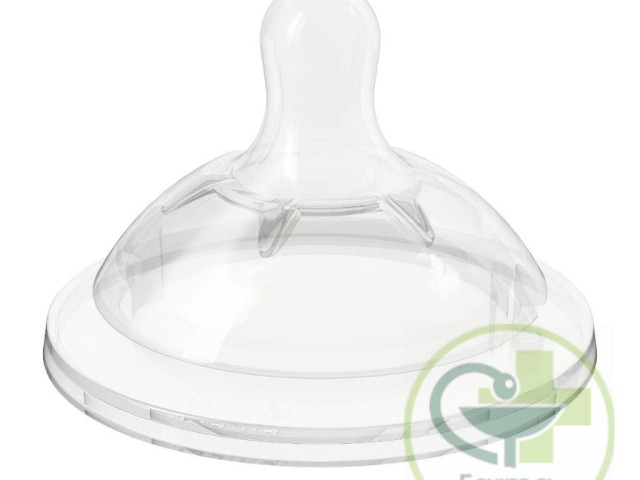 Tetina Chicco +4 Natural Flujo Regulable