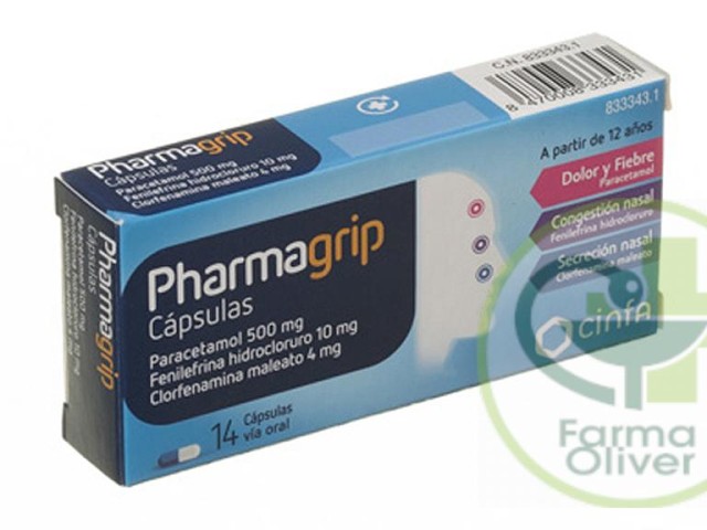 Pharmagrip 14 cápsulas