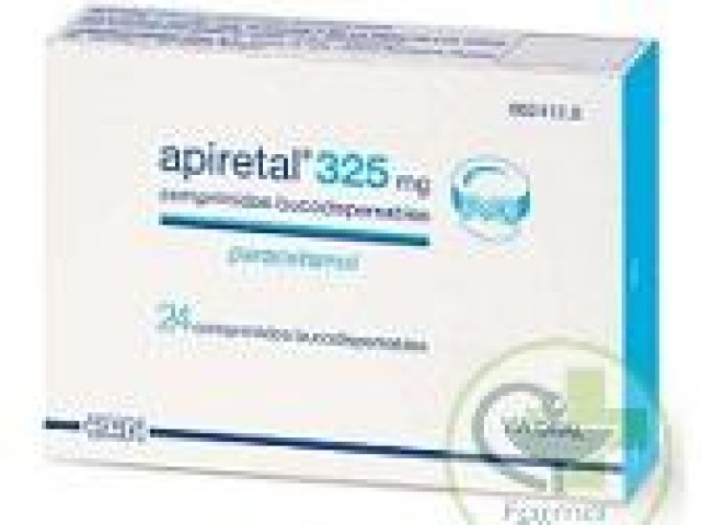 Apiretal 325 mg comprimidos bucodispersables