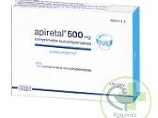 Apiretal 500 mg comprimidos bucodispersables
