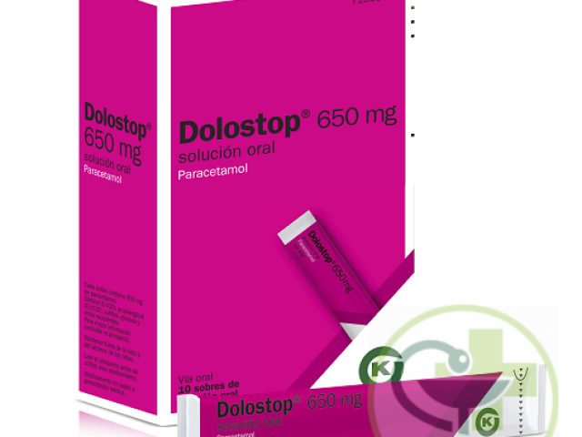 Dolostop 650 mg soluciónoral