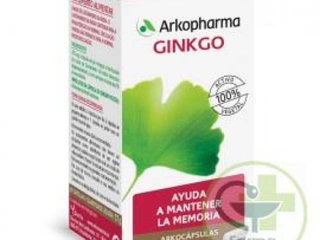 Arkocápsulas Ginkgo Biloba