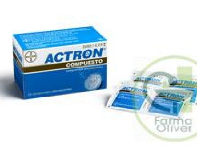 Actron Compuesto 20 Comprimidos efervescentes.