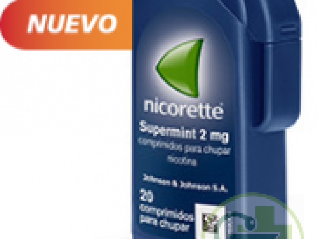 Nicorette Supermint 2mg 20uds