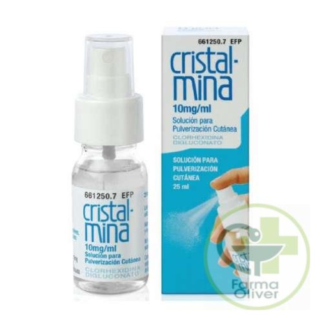 Cristalmina Spray 10mg/ml solución 25ml
