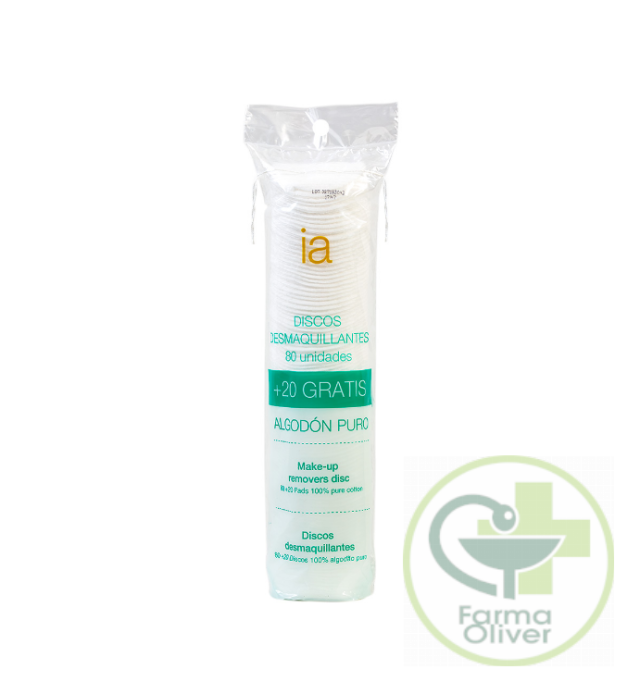 Interapothek Discos Desmaquillantes Algodón