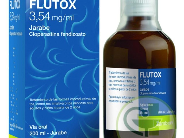 Flutox 3,54 mg/ml jarabe 200ml