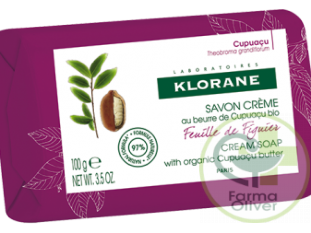 Pastilla de Jabóna la crema de Figuier Klorane