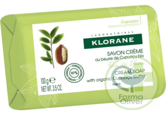 Pastilla de Jabón a la crema de Yuzu Klorane