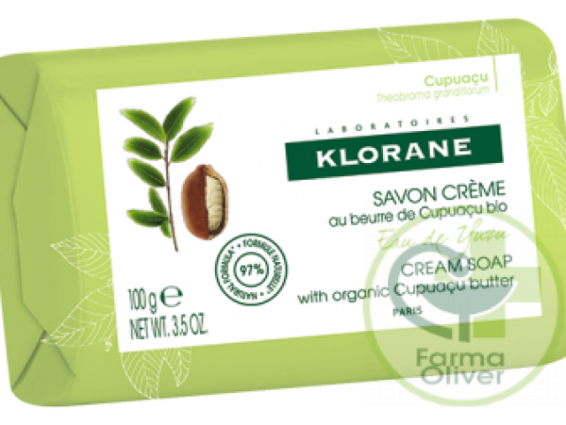 Pastilla de Jabón a la crema de Yuzu Klorane