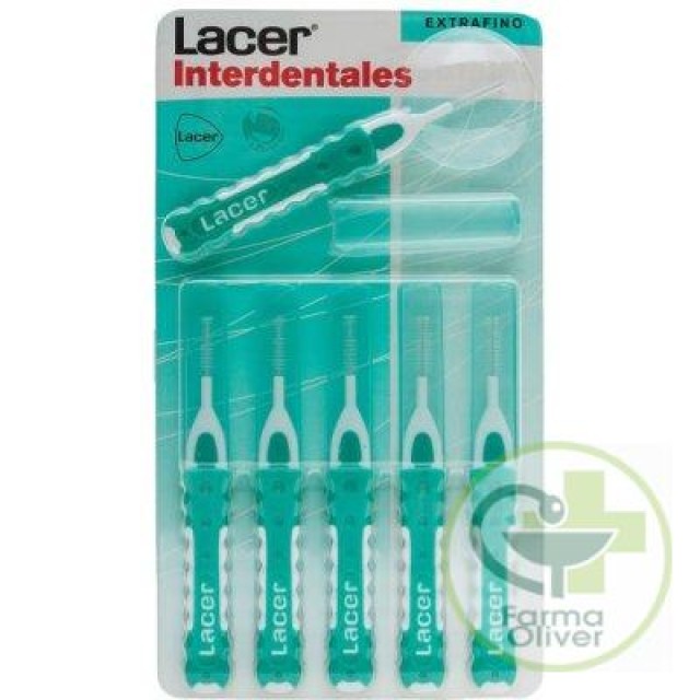 Cepillos interdentales Lacer extrafino 0'6 mm