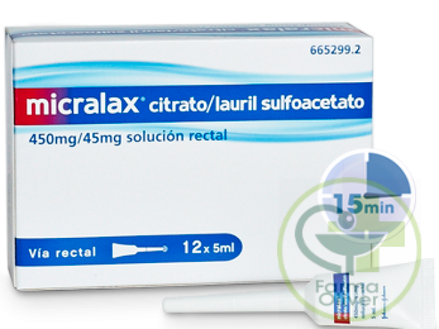 Micralax 12 Microenemas