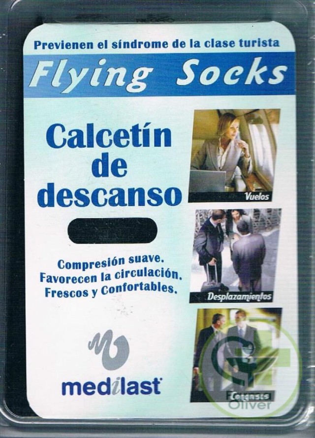 Calcetin de descando Medilast Compresión Suave