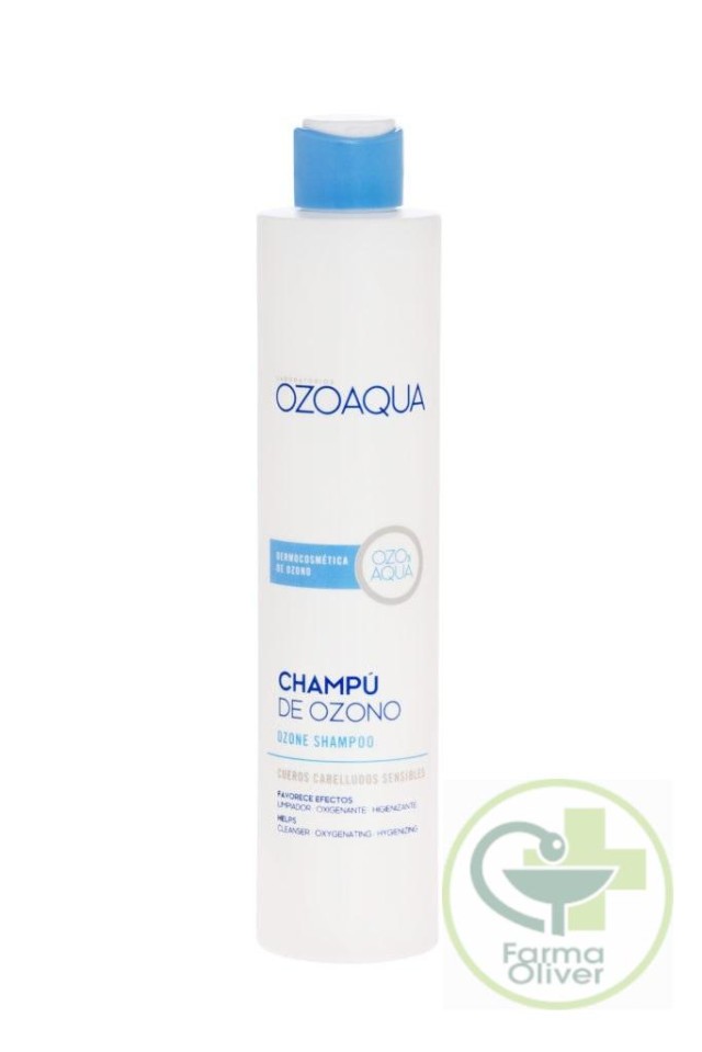 Champú de ozono Ozoaqua (cuero cabelludo sensible y graso)