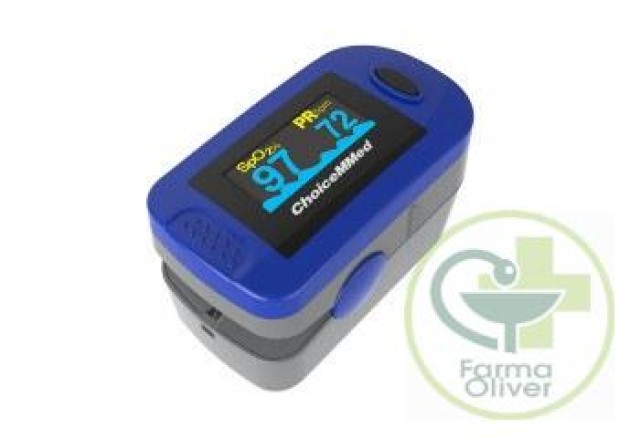 Pulsioxímetro digital de dedo IA