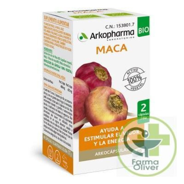 Arkocápsulas Maca Bio