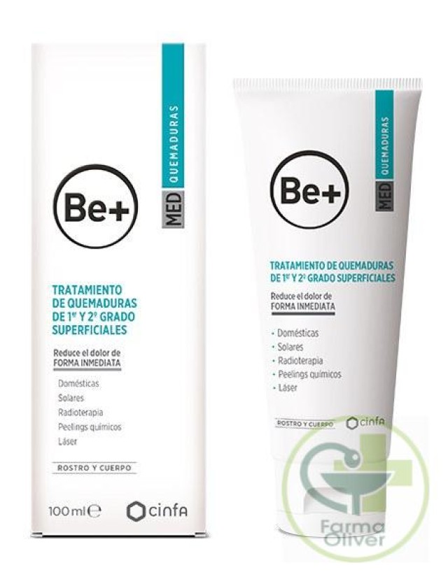 Tratamiento de quemaduras Be+
