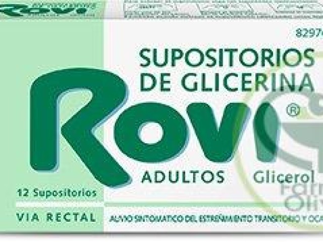 Rovi Supositorios de Glicerina Adulto