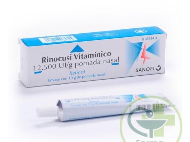 Rinocusi Vitamínico 12.500 UI/g pomada nasal