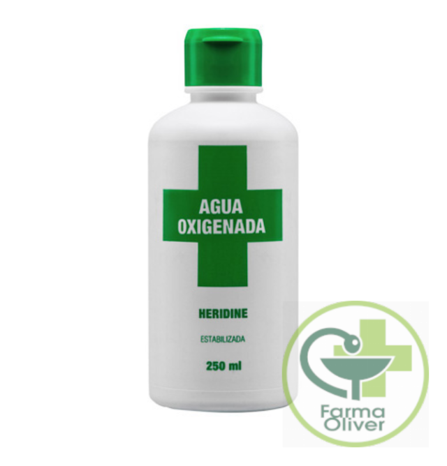 Interapothek Agua Oxigenada Heridine 250ml