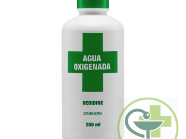 Interapothek Agua Oxigenada Heridine 250ml