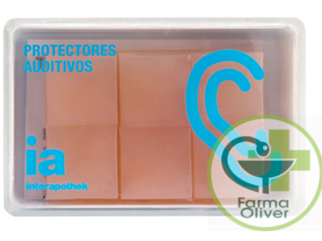 Tapón Oído Silicona Moldeable 6uds