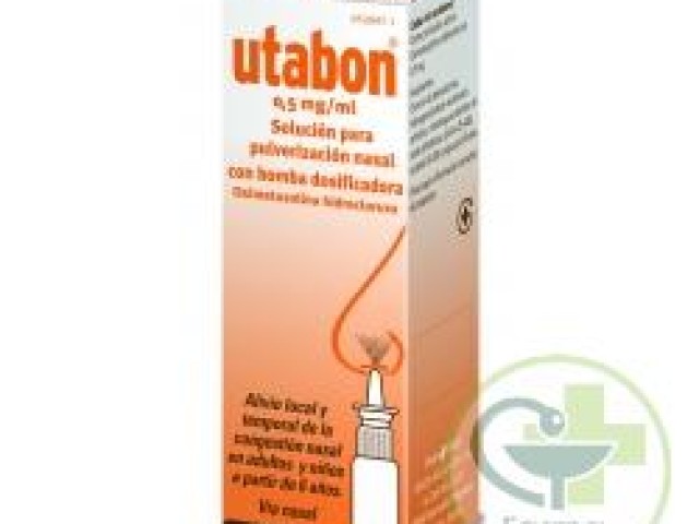 Utabon 0,5 mg/ml solución para pulverización nasal con bomba dosificadora