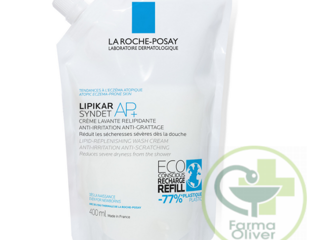 LIPIKAR Syndet AP+ LA ROCHE-POSAY Recambio