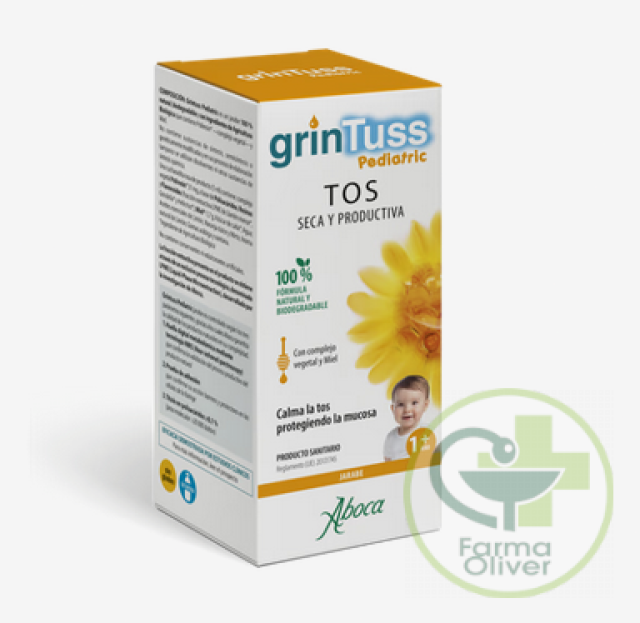 Grintuss Pediatric tos seca y productiva