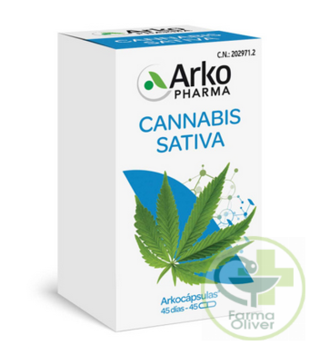 Arkocápsulas Cannabis Sativa