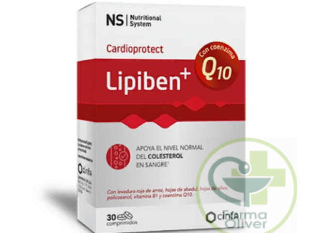 Ns Lipiben + Q10 90 cápsulas