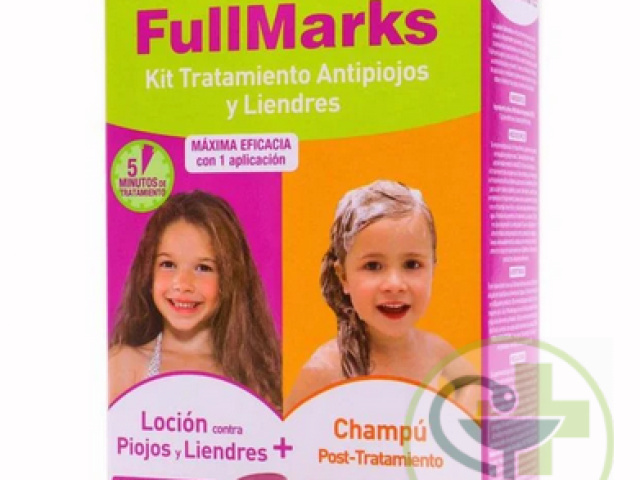 Full Marks Kit tratamiento antipiojos y liendres