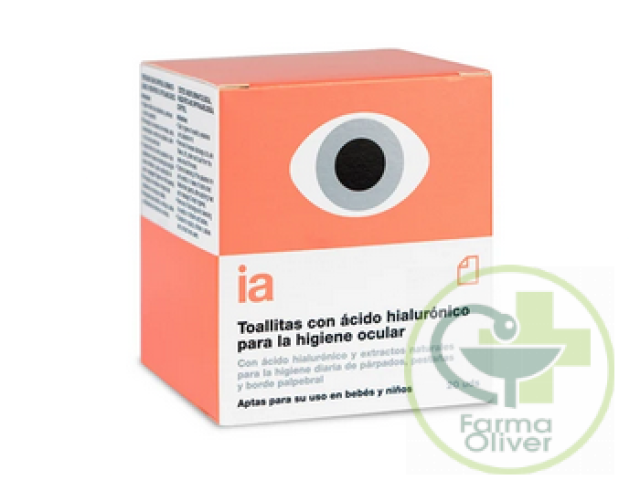 Toallitas para higiene ocular ia