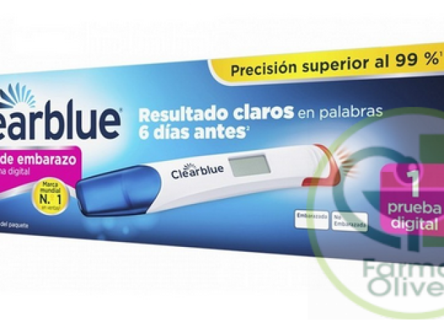 Clearblue Prueba de embarazo