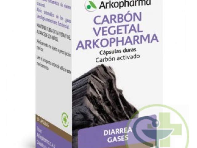 Arkocápsulas Carbón Vegetal