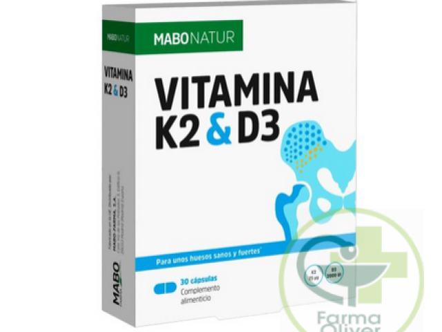 Vitamina K2 y D3 Mabo