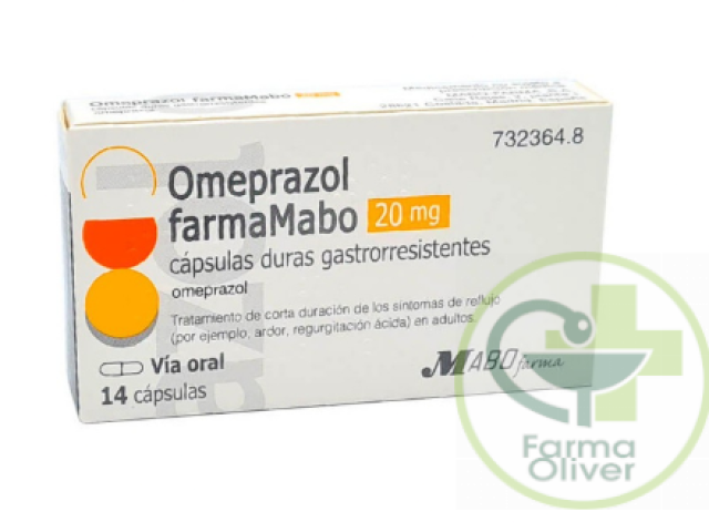 Omeprazol FarmaMabo 20mg