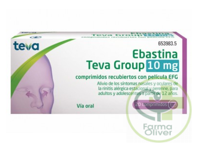 Ebastina Teva Group 20mg