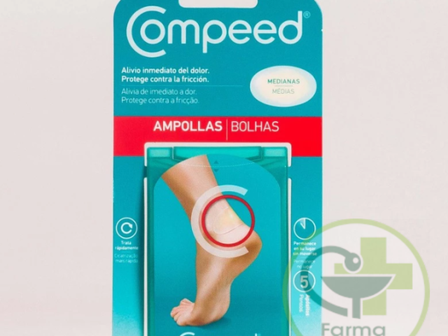 Apósito mediano ampollas Compeed