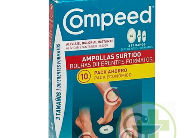 Surtido apósitos ampollas Compeed