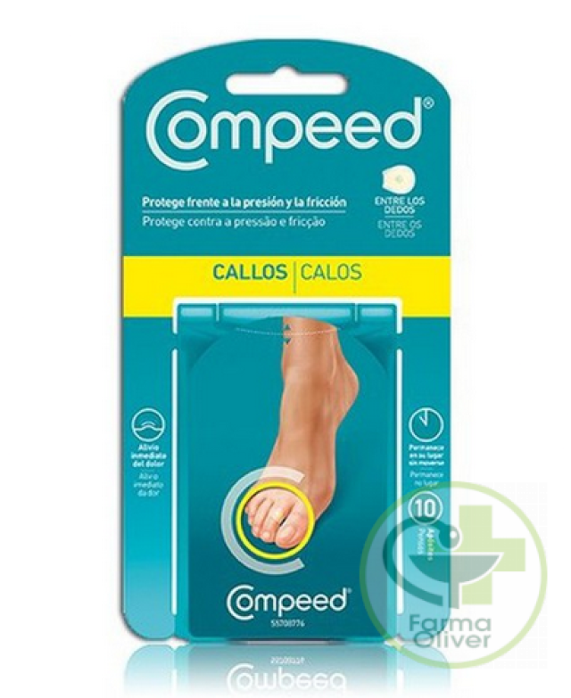 Apósitos callos entre los dedos Compeed