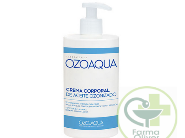 OZOAQUA Crema corporal de aceite ozonizado