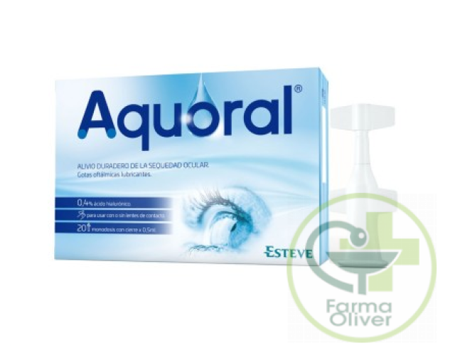 AQUORAL Gotas Oftálmicas(Monodosis)