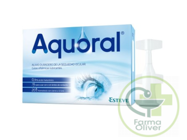 AQUORAL Gotas Oftálmicas(Monodosis)