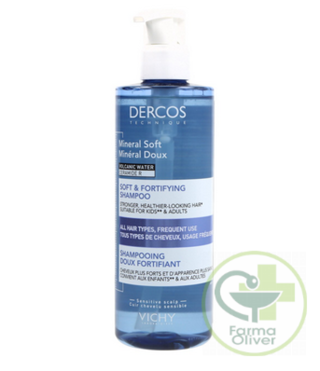 Dercos champú suave fortificante