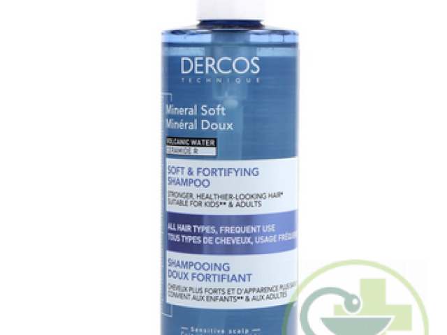 Dercos champú suave fortificante