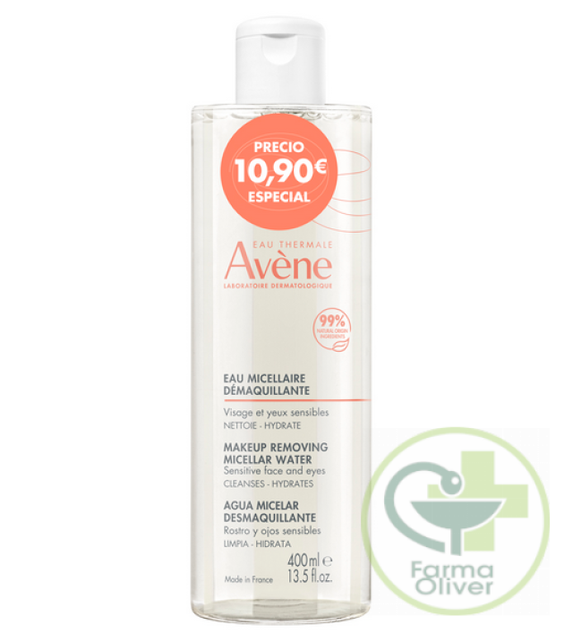 AGUA MICELAR DESMAQUILLANTE AVENE