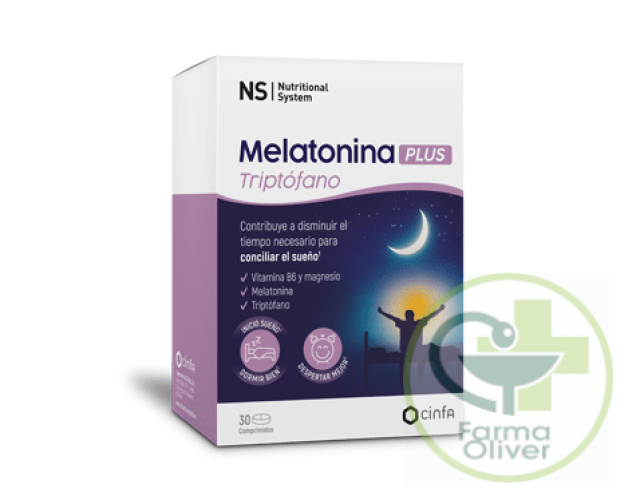 Melatonina plus + Triptófano NS